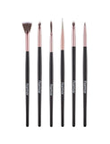 Flormar 6-Piece Nail Art Brush Set for Precision Designs