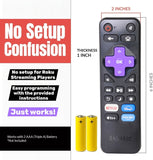 Anderic Substitute for Roku Premire RC68 Streaming Remote Control [RRST01]