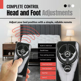 Anderic Substitute For Sealy RF368B EASE ERGO 2.0/3.0 Adjustable Bed Remote Control - JLDK.30.03.20 [RR399A]