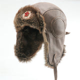 Waterproof Unisex Outdoor Soviet Badge Lei Feng Hat