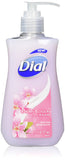 Dial Cherry Blossom & Almond Hand Soap with Moisturizer 7.5 Fl Oz (Pack of 6)