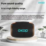 KP-809 Best-Selling Portable Outdoor Bluetooth Speaker Compact Viral Hit With Ambient Breathing Light TF Card Support Desktop Use And Extra Long Battery Life In Stock