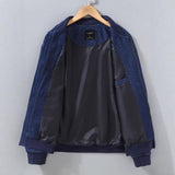 Japanese-style Retro Baseball Jacket For Young Men Casual And Relaxed Fit