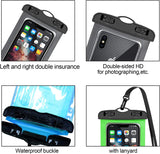 3 Pack Waterproof Floating Cell Phone Pouch Dry Bag Case Cover For Phone Samsung