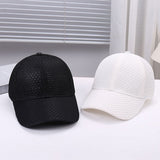Summer All-over Mesh Breathable Baseball Cap For Men And Women, Lightweight, Open-weave, Quick-drying Mesh Fabric, Sun Hat Suitable For Outdoor Activities, Versatile For Casual Wear