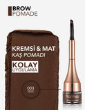 Flormar Creamy Gel Brow Pomade Matte Finish 1pc