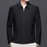 Mens Versatile Casual Lapel Jacket For Spring And Autumn