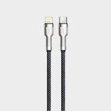KP-318 Braided 65W Fast-Charging Data Cable Durable Overcharge Protection Type-C Compatible With Apple Android And Huawei