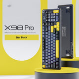 Three-mode RGB Wireless Bluetooth Side Engraving With Knob Game Mechanical Keyboard