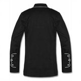 Mens Military Gothic Jacket Coat
