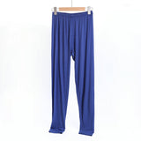 Mens Summer Modal Pajama Pants Thin Plus Size