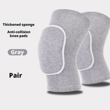 Sponge kneep-L-Black-Polyester-1 pair