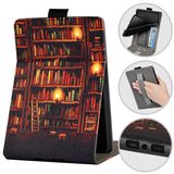 Handheld Protective Case Youth Version 6-inch Painted Leather Case