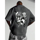 Summer Outdoor Casual Men's T-shirt Seaside Surf