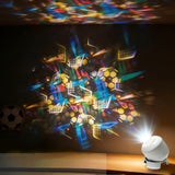 LED Christmas Snowflake Projection Light