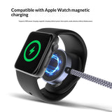 Magnetic Wireless Charging Watch Charger Type Car Data Cable