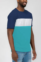 COLOR BLOCK SHORT SLEEVE TSHIRT