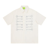 American-style Retro Loose-fit Short-sleeve T-shirt For Spring And Summer