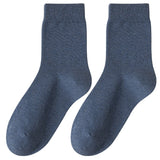 Men's Cotton Sweat-Absorbent Deodorizing And Antibacterial Mid-Calf Socks