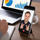 Aluminum Alloy Foldable Ultra-Thin Desktop Magnetic Wireless Charger For Phones And Smartwatches