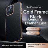 New High End Genuine Leather Phone Case Full Body Drop Proof Design