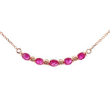 .73ct Ruby Diamond Fashion Pendants 10KT Rose Gold