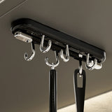 Row-mounted Rotating Universal Suction Cup Hook