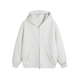 Fashionable Hooded Cardigan Layered Sweatshirt Mens Trendy Hoodie