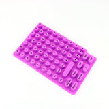 91 Button For Desktop And Notebook Computer Silicone Keyboard Stickers
