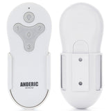 Anderic Substitute For Harbor Breeze 2BB78-ITL-F304C Ceiling Fan Remote for Mazon - 2BB78ITLF304C [RRTR214D]