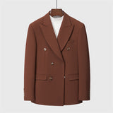 Mens Business-Style Fashionable Casual Blazer