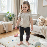 One Step Up Baby Girls 2 Pack Seamless Legging,12-24 months