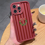 Printed Minimalist Niche Striped Phone Case