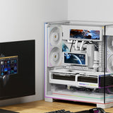 686-inch And 916-inch Full-color LCD Magnetic Docking Secondary Screens For Expanded Viewing