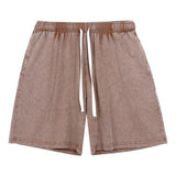 Casual Washed And Distressed Mens Shorts
