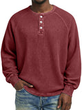 Mens Fashionable Printed Casual Long-sleeve Shirt