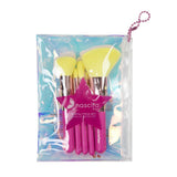 Nascita 5-Piece Travel Makeup Brush Set with Pouch