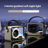 Glass Bluetooth Speaker Portable Mini Outdoor USB Charging