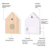 Creative Birdhouse Music Box Motion-Activated Bird Song Audio Player