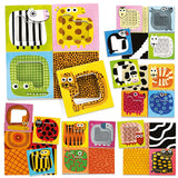 Headu Ecoplay Animal Colours Educational Puzzle for Children Aged 3-6 - Enhances Cognitive Skills & Color Recognition