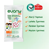 Evony Children's Face Mask: 10-Pack - TSE Certified, Soft, Comfortable, & Allergy-Free Kids Face Masks for Reliable Respiratory Protection