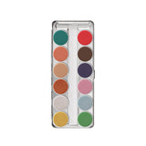 Kryolan Aquacolor Interferenz Palette 12 Colors
