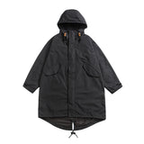 Loose-fit Retro-style Mid-length Trench Coat