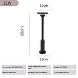Outdoor Garden Light Pole Aluminum Courtyard Lamp