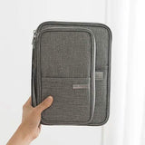 Family Travel Document Organizer Capacious Passport Holder Wallet