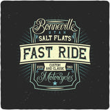 Fast Ride Men's Bamboo Viscose/Organic Cotton Short Sleeve Graphic T-Shirt