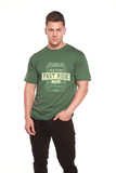 Fast Ride Men's Bamboo Viscose/Organic Cotton Short Sleeve Graphic T-Shirt