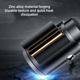 Dual-Port Fast Car Charger | PD 3.0 + QC 3.0 | 30W Output | Ultra-Compact Design