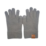9-color Men's And Women's Knitted Hat Scarf Gloves
