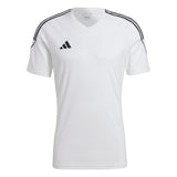 adidas mens Tiro 23 Jersey Shirt White/Black X-Small US